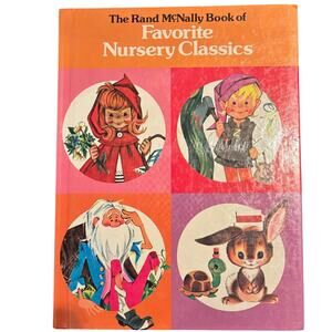 VTG 1978 Favorite Nursery Classics Book, Rand McNally, HC